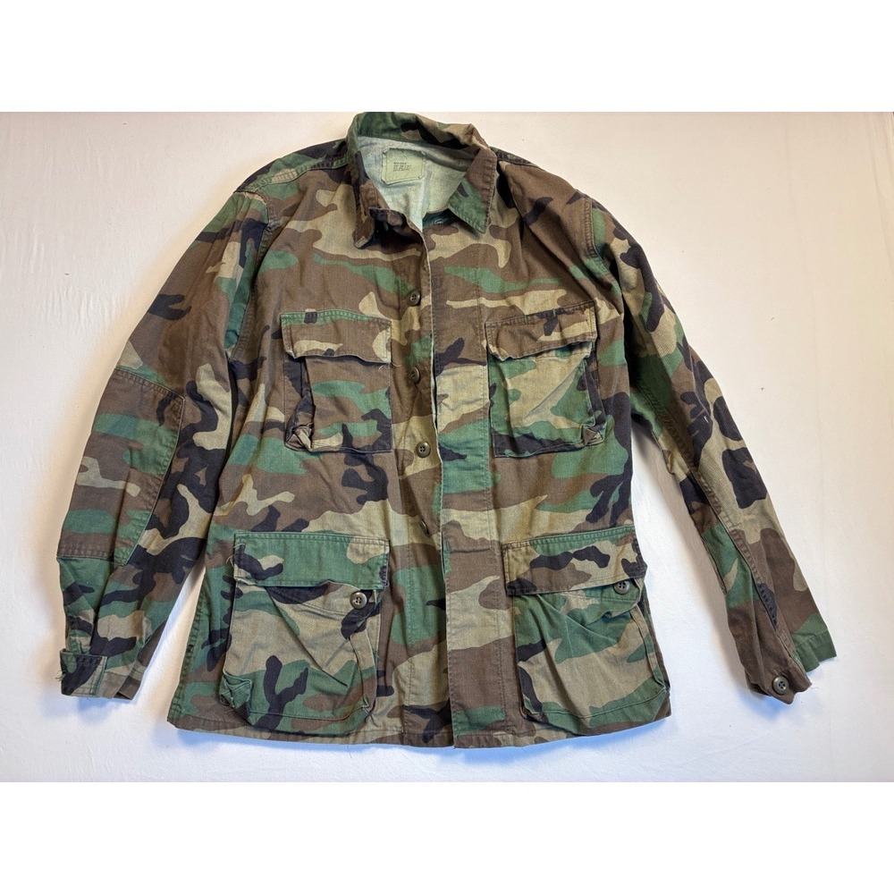 USGI M81 Woodland BDU Combat Coat Medium Regular Military Jacket 8415010841647